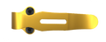 Gold PVD Deep Carry Pocket Clip - Side View | Benchmade Knife Co.