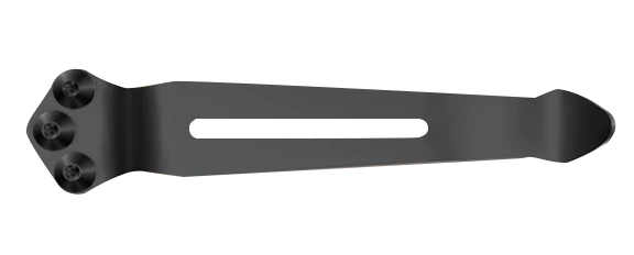 Black Steel 3-Hole Modified EDC Knife Clip - Deep Carry | Benchmade Knife Co.