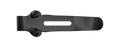 Black Steel 3-Hole Standard Pocket Clip - Side View | Benchmade Knife Co.