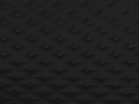 Black diamond-patterned textured left handle component, side view.