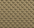 Custom right handle component with repeating geometric pattern, shown in close-up view.