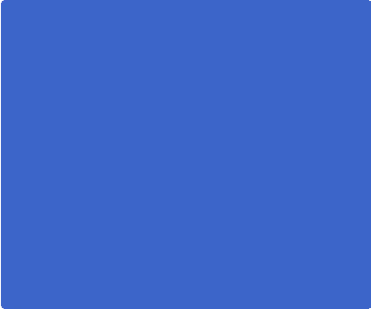 Solid blue square placeholder representing a custom backspacer component.