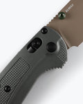 Benchmade Taggedout AXIS Lock Mechanism - Close Up Detail | Benchmade Knife Co.