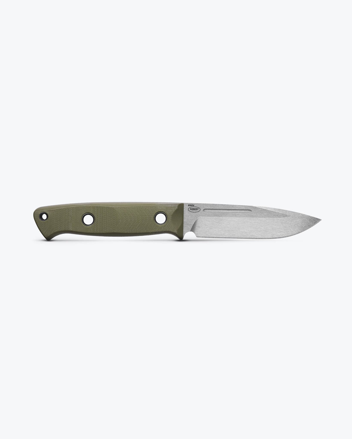 Bushcrafter OD Green G10 Drop-point - Opposite Side Profile | Benchmade Knife Co.