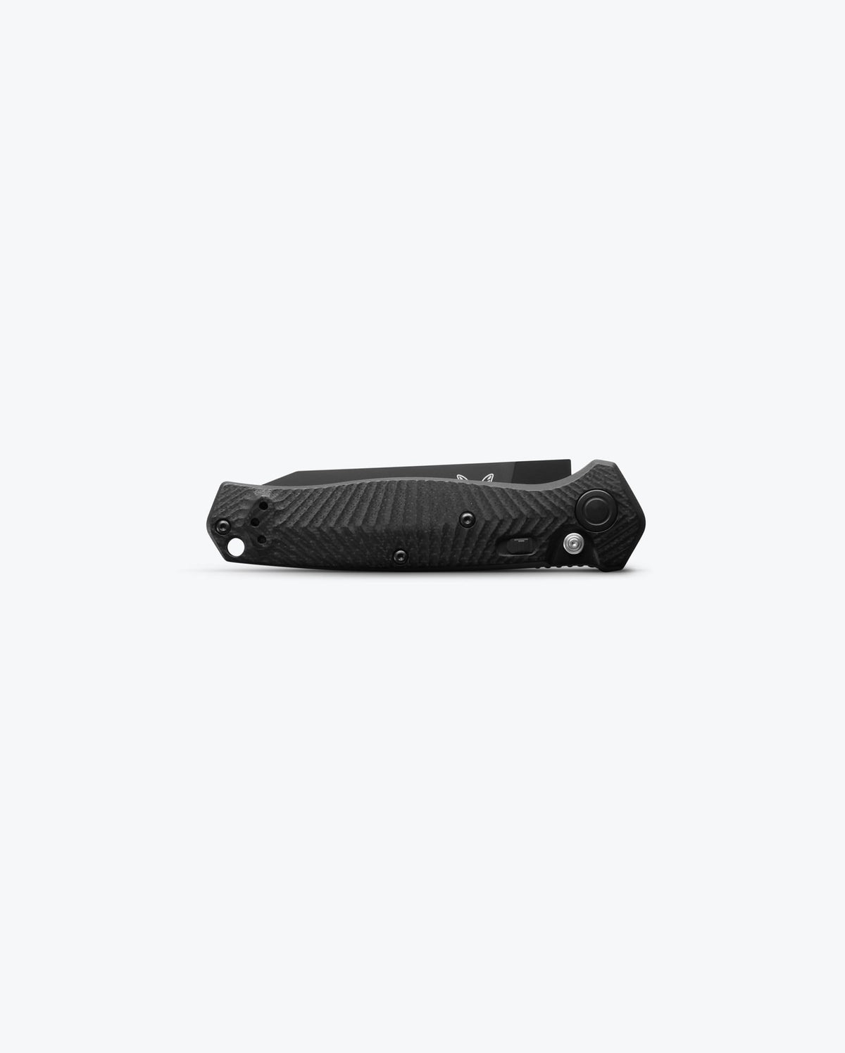 Benchmade Mediator Black G10 EDC Knife - Side View Closed | Benchmade Knife Co.