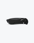 Benchmade Triage® Black G10 EDC Knife - Closed Bottom View | Benchmade Knife Co.