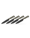 Custom Table Knife Set - Four Knives Side Profile | Benchmade Knife Co.