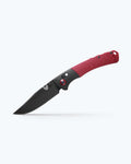 Custom Crooked River Red Handle - Angled Profile | Benchmade Knife Co.