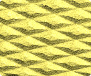 Yellow diamond-patterned textile swatch, left handle variant
