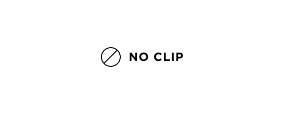 Placeholder graphic showing a circle with a diagonal slash next to the text NO CLIP on a white background.